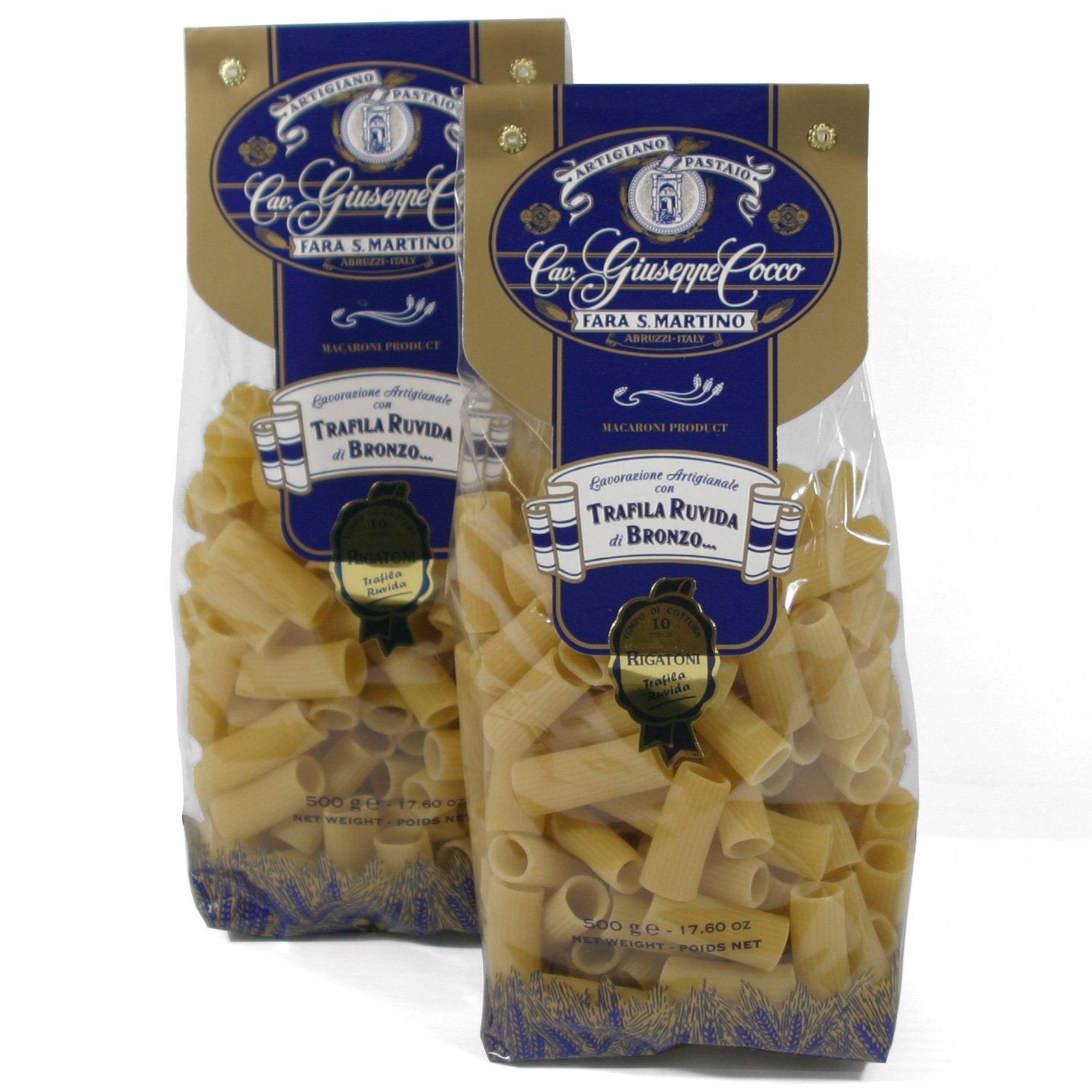 Cav. Giuseppe Cocco Rigatoni 2-pack