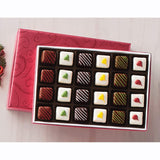 The Swiss Colony High 5 Food Bundle - Assorted Summer Sausages and Cheeses with Christmas Petits Fours - Assorted Chocolate and Mini Layer Cakes