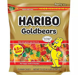 HARIBO Gummi Candy, Original Goldbears Gummy Bears, 72 Ounce Resealable Party Size Bag, Delicious Soft & Chewy Sweet Snacks, Assorted Fruity Flavors