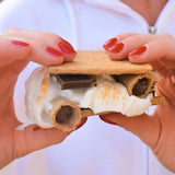 Muddy Bites - Milk Chocolate - Waffle Cone Snack Bite Sized Filled Cone Bites for Snack or Dessert Made with Cane Sugar, Kosher, Fair Trade Certified