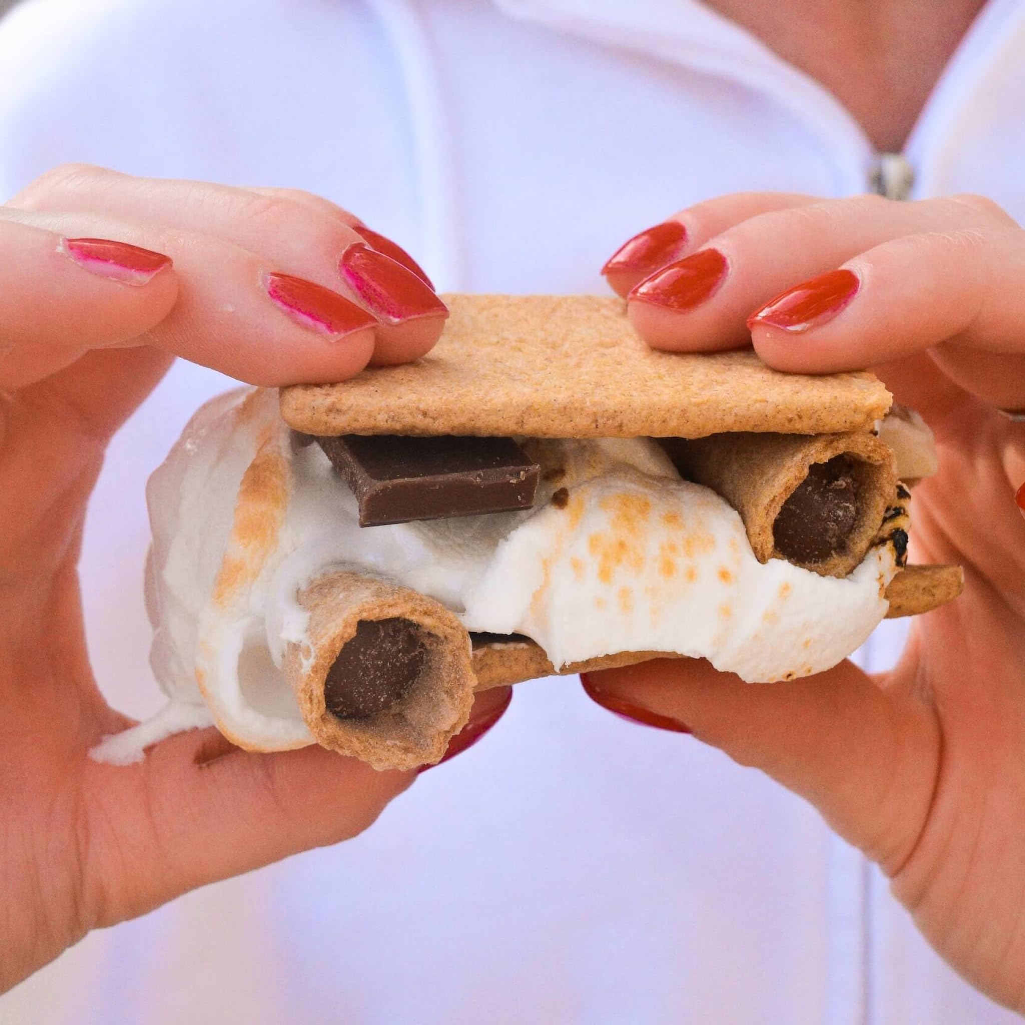 Muddy Bites - Milk Chocolate - Waffle Cone Snack Bite Sized Filled Cone Bites for Snack or Dessert Made with Cane Sugar, Kosher, Fair Trade Certified