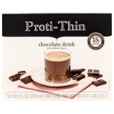 Proti-Thin Creamy Chocolate High Protein Ready to Drink | Low Calorie, Low Fat, Low Sugar Hot Chocolate Shake | Gluten Free, KETO Diet Friendly, Ideal