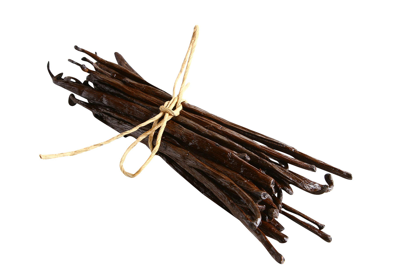 25 Vanilla Beans - Whole Gourmet Grade A Pods for Baking, Homemade Extract, Brewing, Coffee, Cooking - Tahitian