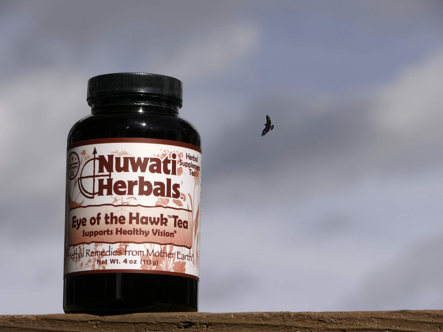 Nuwati Herbals Eye of the Hawk Tea, Supports Healthy Vision, Herbal Loose Tea, 4 Ounces