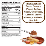NUTSÓLA Peanut Butter & Cacao Superfood Mix | Gluten Free Snacks & Grain Free Granola Alternative | No Added Sugar, Date Sweetened, Plant Based, Low