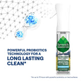 Seventh Generation Ultra Deep Probiotic Multi Surface Cleaner, 9.4 Fl Oz, Fresh Breeze, 80% USDA Biobased All Purpose Cleaning Spray, Breaks Down
