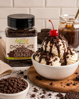 Chocolate Cookie Crunch Crumbles | Ice Cream & Dessert Topping, Baking Mix-In, Cake Decoration, Chocolate Sandwich Cookie Pieces, Ready-to-Use Easy