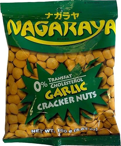 Nagaraya Snack Cracker, Garlic, 7-Ounce (Pack of 8)
