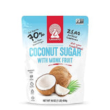 Lakanto Coconut Sugar with Monk Fruit Sweetener - Reduced Sugar for Coffee, Tea, Oatmeal, Cooking, Baking, Sauce, Desserts, Drinks, Smoothies, Protein Shakes, Marinade, Glaze (1 lb)