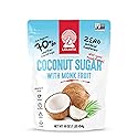 Lakanto Coconut Sugar with Monk Fruit Sweetener - Reduced Sugar for Coffee, Tea, Oatmeal, Cooking, Baking, Sauce, Desserts, Drinks, Smoothies, Protein Shakes, Marinade, Glaze (1 lb)