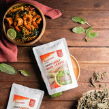 NESAR FOOD Premium Thai Holy Basil Leaves, Dried, Essential Thai Herbs and Spices ingredient in Asian cooking, Natural and Aromatic 20 G (0.71 oz Pack