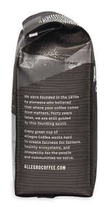 Allegro Coffee Half Caff, French Roast Ground Coffee, 12 oz
