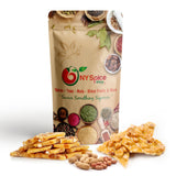 NYSPICE SHOP Peanut Brittle - 1 lbs. (pound) Thin & Crispy Peanut Brittle - Pure Sugar Salt - Crunchy Old Fashioned Peanut Brittle - Freshly Roasted