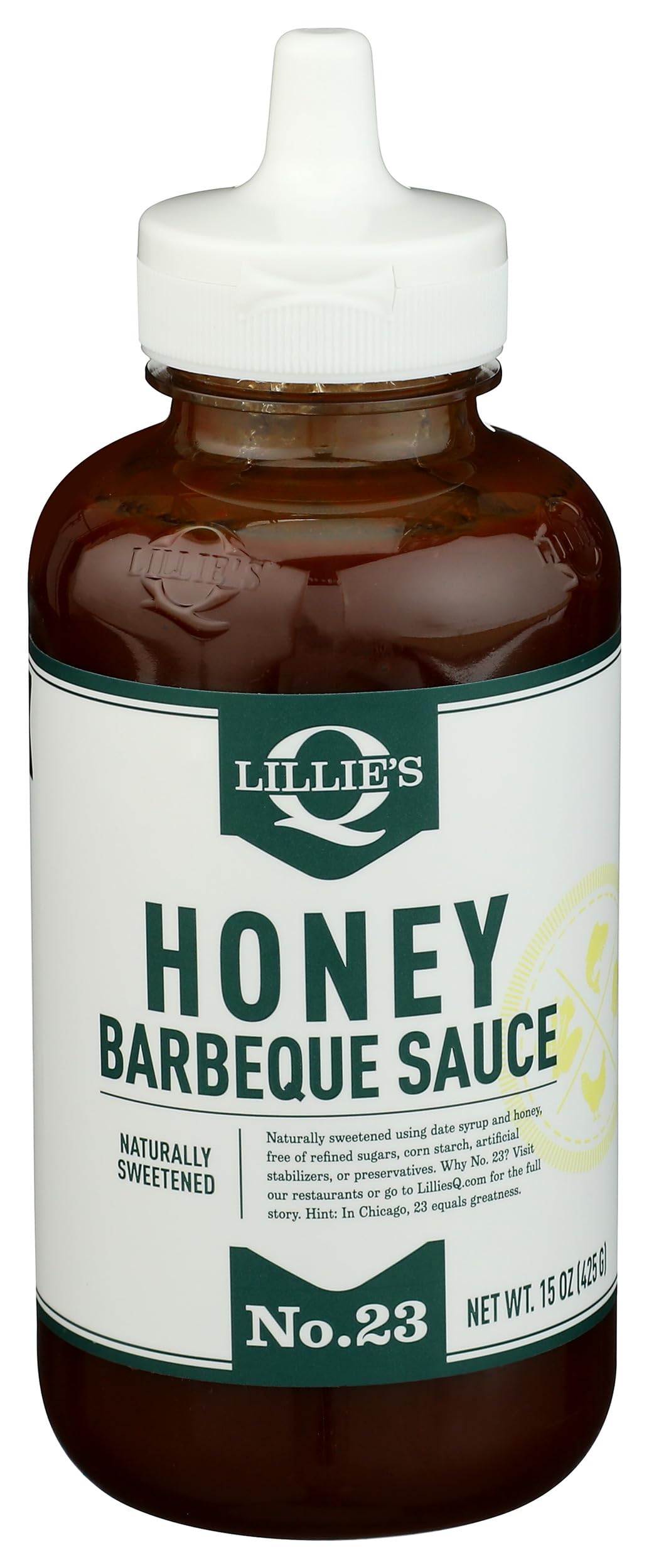 Lillies Q Honey Barbeque Sauce, 15 OZ