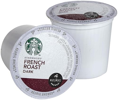 Starbucks dark French Roast, K-Cup Portion Pack for Keurig K-Cup Brewers, 16-Count
