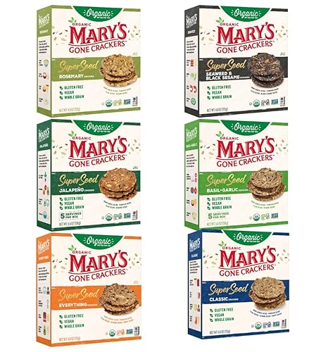 Mary's Gone Crackers Superseed Variety Pack 6PK