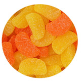 Orange & Lemon Citrus Slices - 1 lb Bulk Jelly Fruit Slices - Classic Orange Slice & Lemon Slice Treat - Sweet Sugar-Coated Citrus Snack for Candy