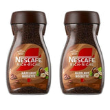 SUPREME GOODS NESCAFÉ Double Packed Rich Instant Coffee Hazelnut, 100g (Pack of 2)