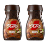 SUPREME GOODS NESCAFÉ Double Packed Rich Instant Coffee Hazelnut, 100g (Pack of 2)