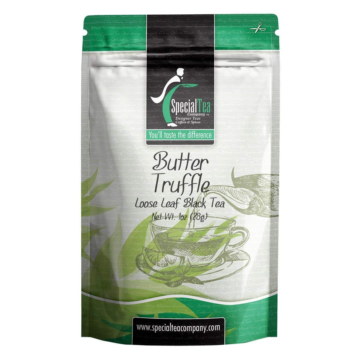 Special Tea Black Tea, Butter Truffle, 1 oz