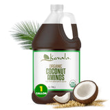 Kevala Organic Coconut Aminos - 128 fl oz, Low Sodium Sauce, Gluten Free