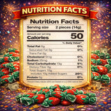 Strawberry Bon Bon Candy | 2 LB Value pack | - Individually Wrapped Fruit Hard Candies with Juicy Center, for Pinata Stuffers, Party Treats & Candy