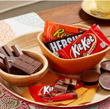 HRESHEY’S Chocolate Candy Bar Variety Pack - Includes KT KAT, RESEE’S Peanut Butter Cups, and HRSEHEY’S Milk Chocolate, Individually Wrapped, 30 Count