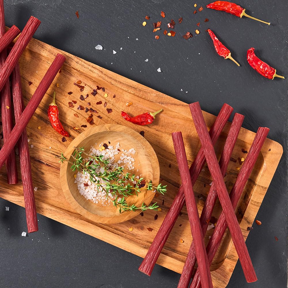Weaver’s Habanero Snack Sticks (44 spicy 7" beef and chicken snack sticks per 22oz bag)