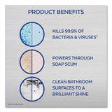 Lysol Bleach Free Hydrogen Peroxide Bathroom Cleaner Spray, Fresh, 22 oz (Pack of 6)