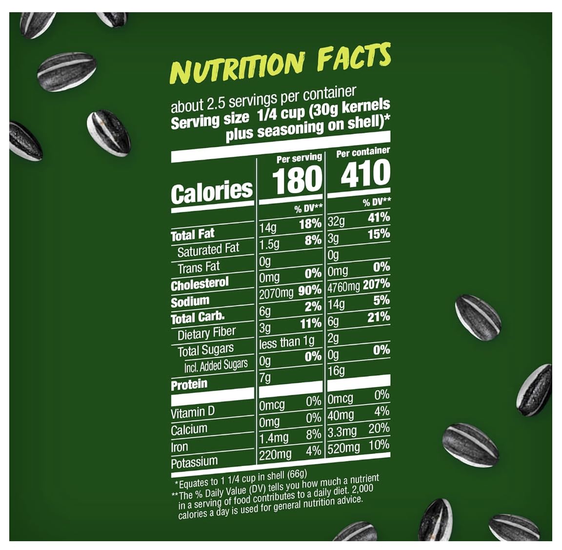 BIGS Vlasic Dill Pickle Sunflower Seeds, Keto Friendly Snack, Pack of 2-5.35-oz. Bag w/Exit 28 Bargains Sticker