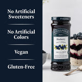 St. Dalfour Blueberry Fruit Spread - 10oz - 100% from Fruit, No Artificial Ingredients, Non-GMO, No Cane Sugars, All Natural, Made in France