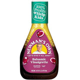 Newman's Own Dressing, Balsamic Vinaigrette, 16 Fl Oz