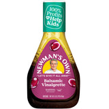 Newman's Own Dressing, Balsamic Vinaigrette, 16 Fl Oz