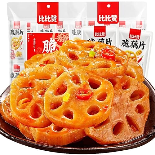 ??? ??? ???? ??? ?? ?? ???? ???Bibizan crisp lotus root slices spicy lotus root slices snack snack snacks snacks snacks (??? 120g)