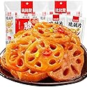 ??? ??? ???? ??? ?? ?? ???? ???Bibizan crisp lotus root slices spicy lotus root slices snack snack snacks snacks snacks (???120g)