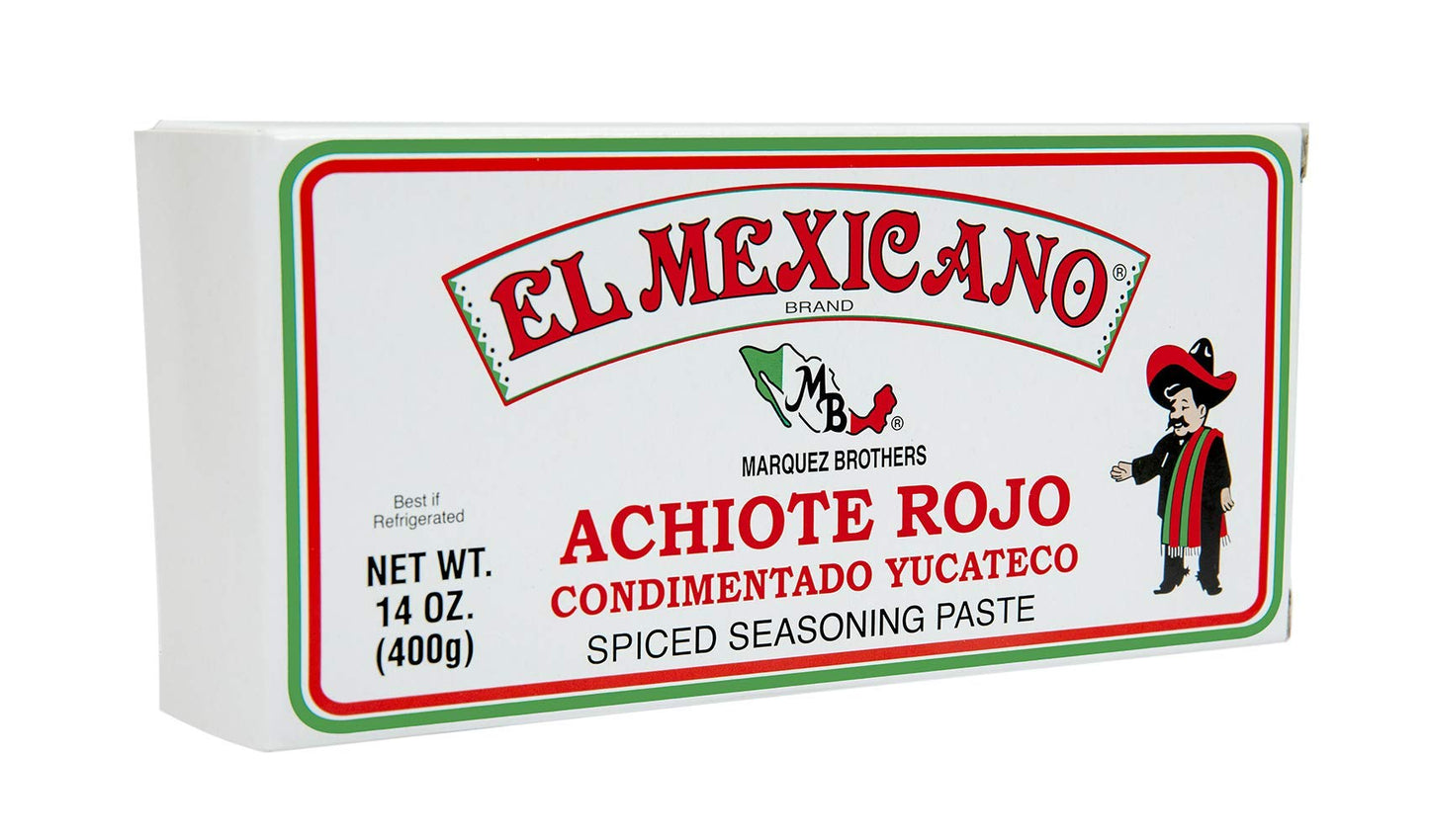 El Mexicano Achiote Rojo Paste, Red 14 oz