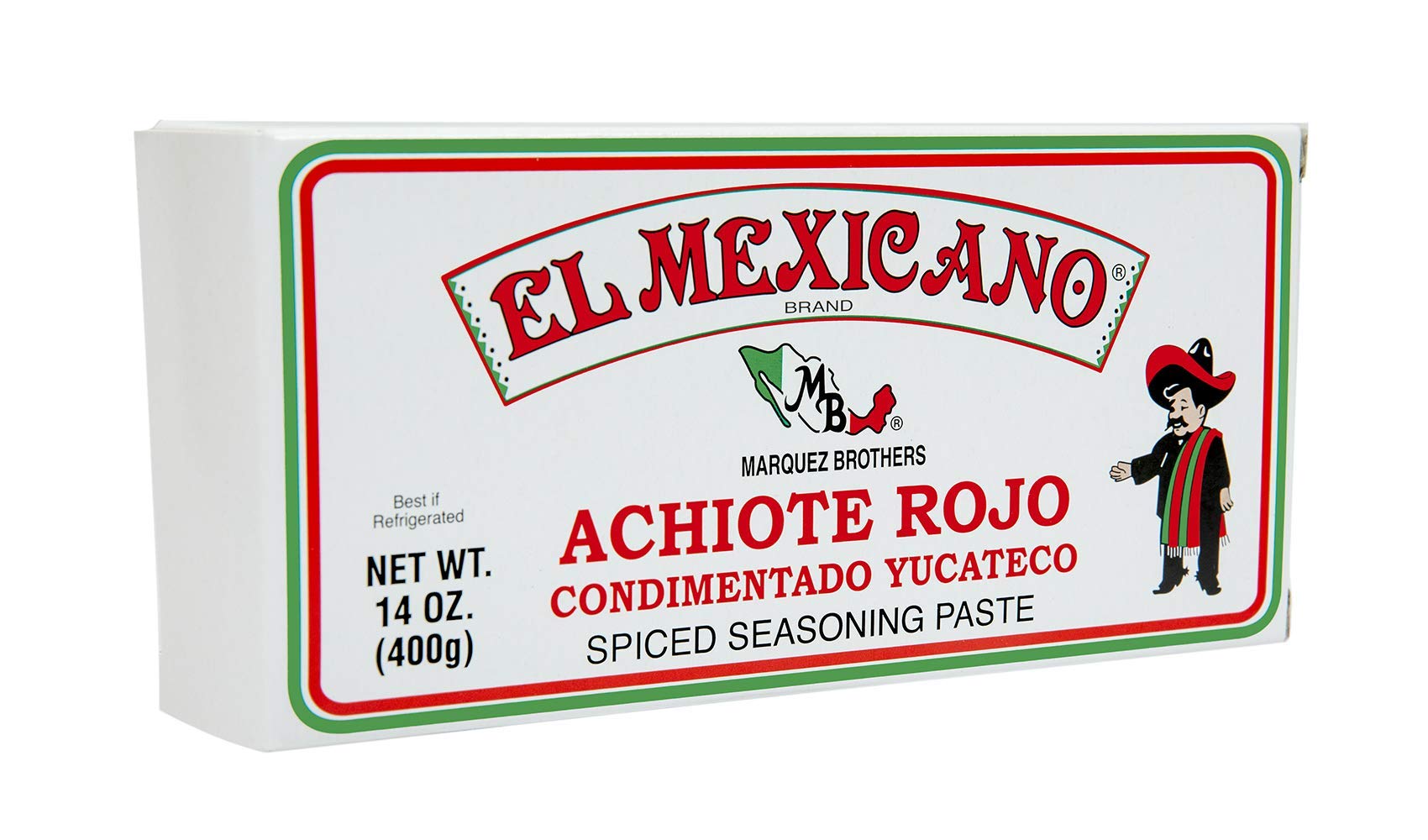 El Mexicano Achiote Rojo Paste, Red 14 oz