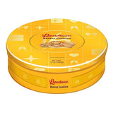 Bauducco Assorted Butter Cookies Tin, 12 oz (Pack of 1) - Traditional Danish Shortbread Style Cookies, Perfect Holiday Gift or Sweet Snack Treat - No