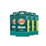 Scotch-Brite Dobie Non-Scratch All-Purpose Scrub Pads, 12 Total Pads (6 Packs of 2), Reusable Scouring Sponges for Kitchen & Bathroom, Safe on