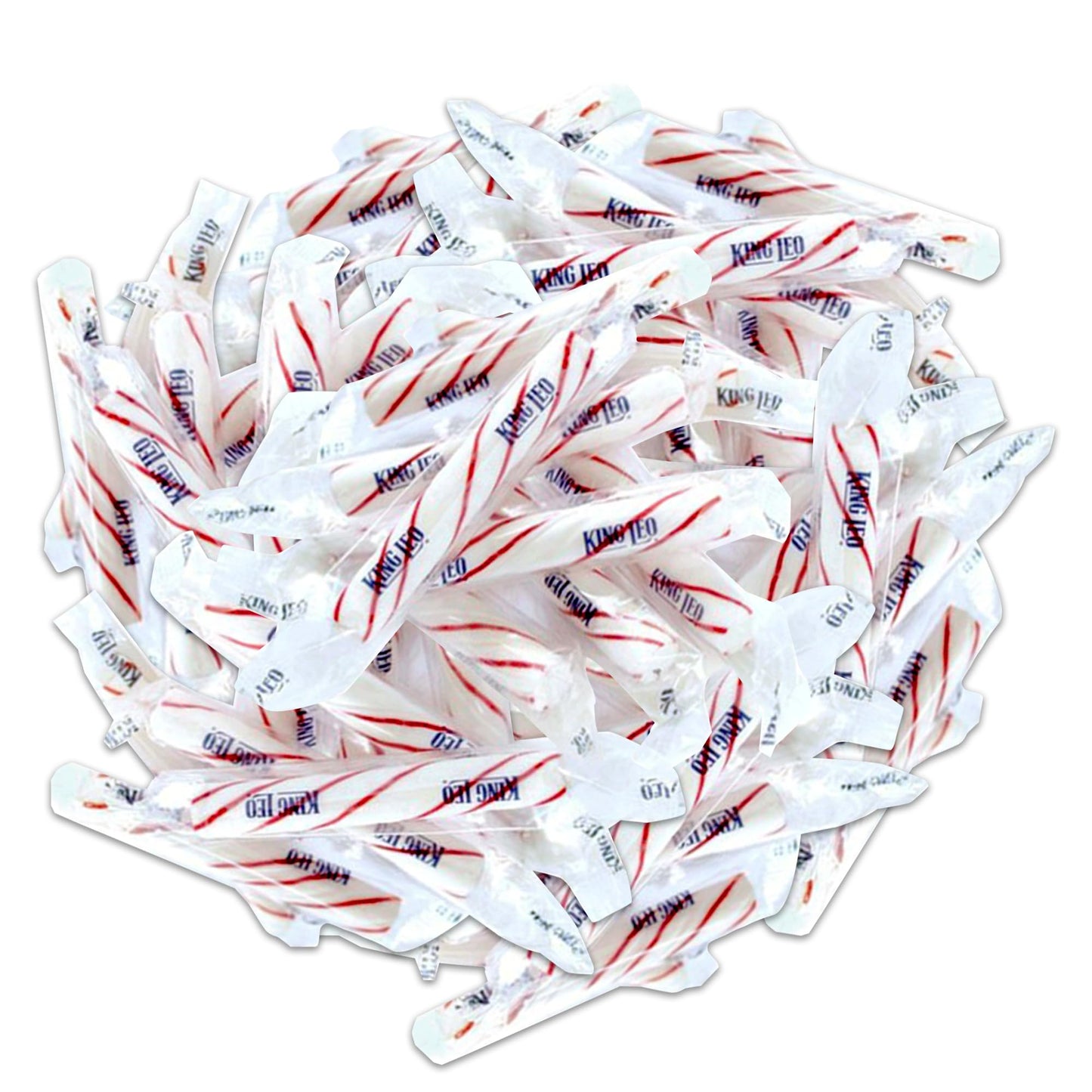 Christmas Soft Peppermint Sticks Candy Bulk 2lb Bag, Individually Wrapped Mints by Rebel Smuggling Galactic Emporium