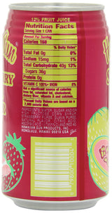 Hawaiian Sun Nectar, Strawberry-Guava, 11.5-Ounce (Pack of 24)