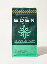 Port of Eden Tea Co Signature Adeni Chai Mix, Black Tea with Cardamom, Cinnamon, Nutmeg, Clove, 45-50 Cups