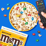 M&M'S Peanut Milk Chocolate Candy, Family Size, 18.08 oz Resealable Bulk Bag for Parties, Baking & Sharing