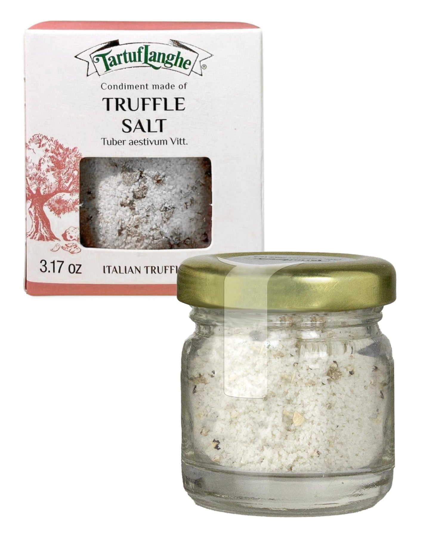 TartufLanghe Black Truffle Salt - Italian Seasoning with Guérande Grey Sea Salt and Real Black Truffle for Meats Eggs Vegetables Potatoes