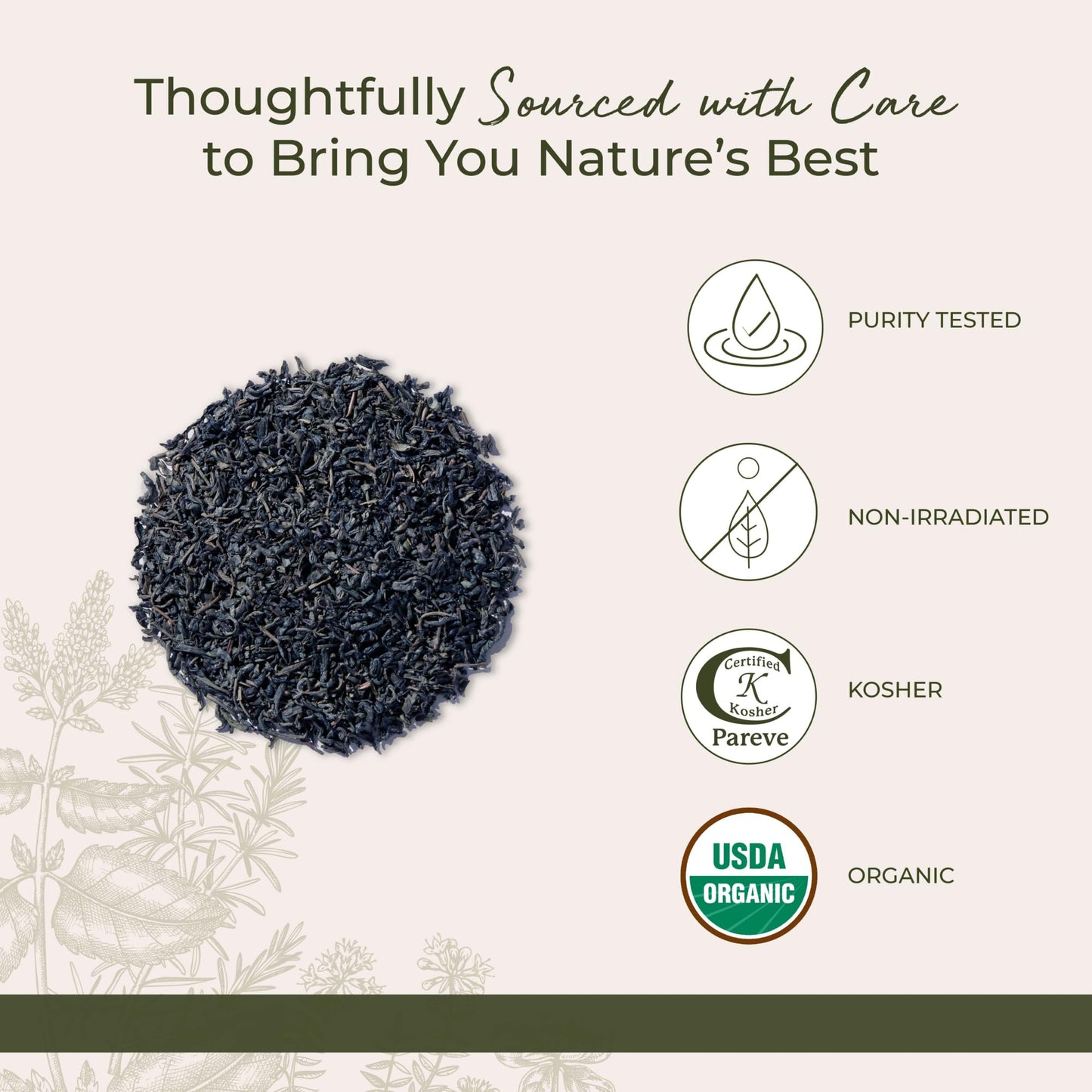 Starwest Botanicals Organic Chunmee Green Tea - Loose Leaf Green Tea, Pan Fried Leaves, Bulk Pack, Caffeinated, Sweet Flavor, Certified Kosher