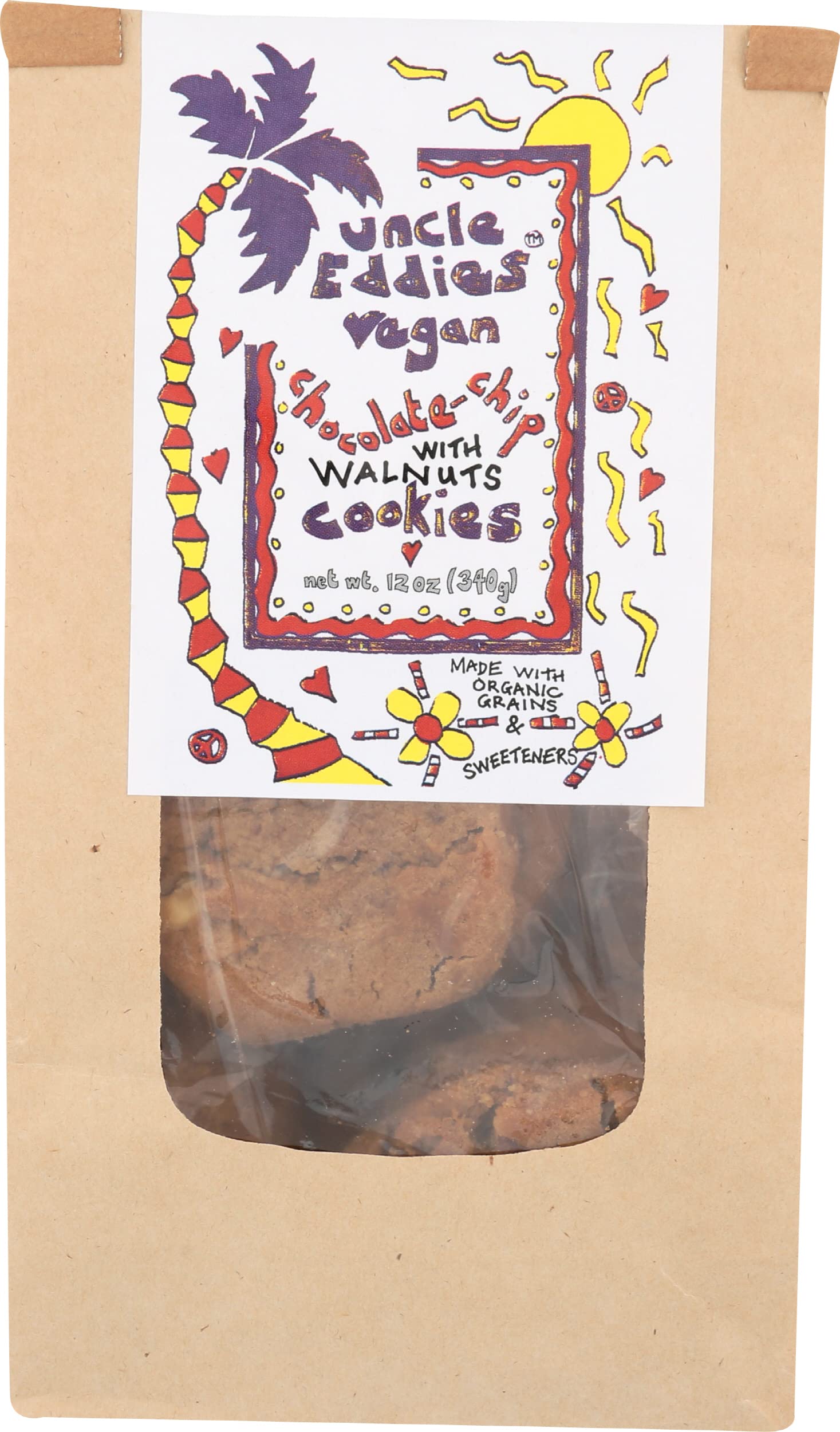 Uncle Eddie's Vegan Cookies Chocolate Chip Walnut