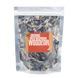 Essential Spice Dried Organic Wood Ear Mushrooms - Whole, Mild Earthy Flavor & Crunchy Texture - Ideal for Stir-Fries, Soups, Salads & Hot Pots - Easy