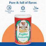 Chef Paul Fajita Magic Seasoning Blends | Authentic Mexican Spice Mix | Taco & Fajita Seasoning | No MSG & Gluten Free | Perfect for Tacos