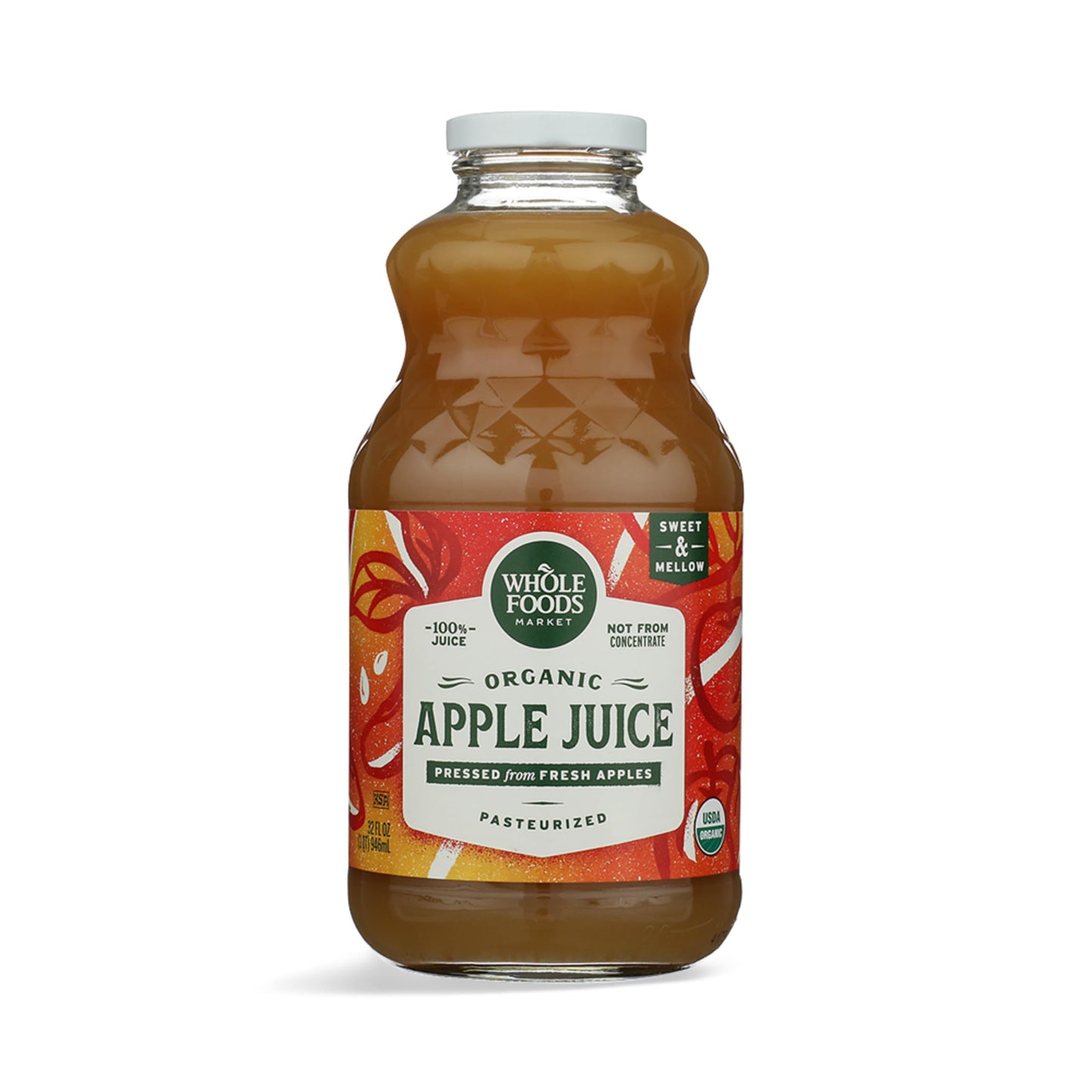 Whole Foods Market Organic Apple Juice, 32 FZ