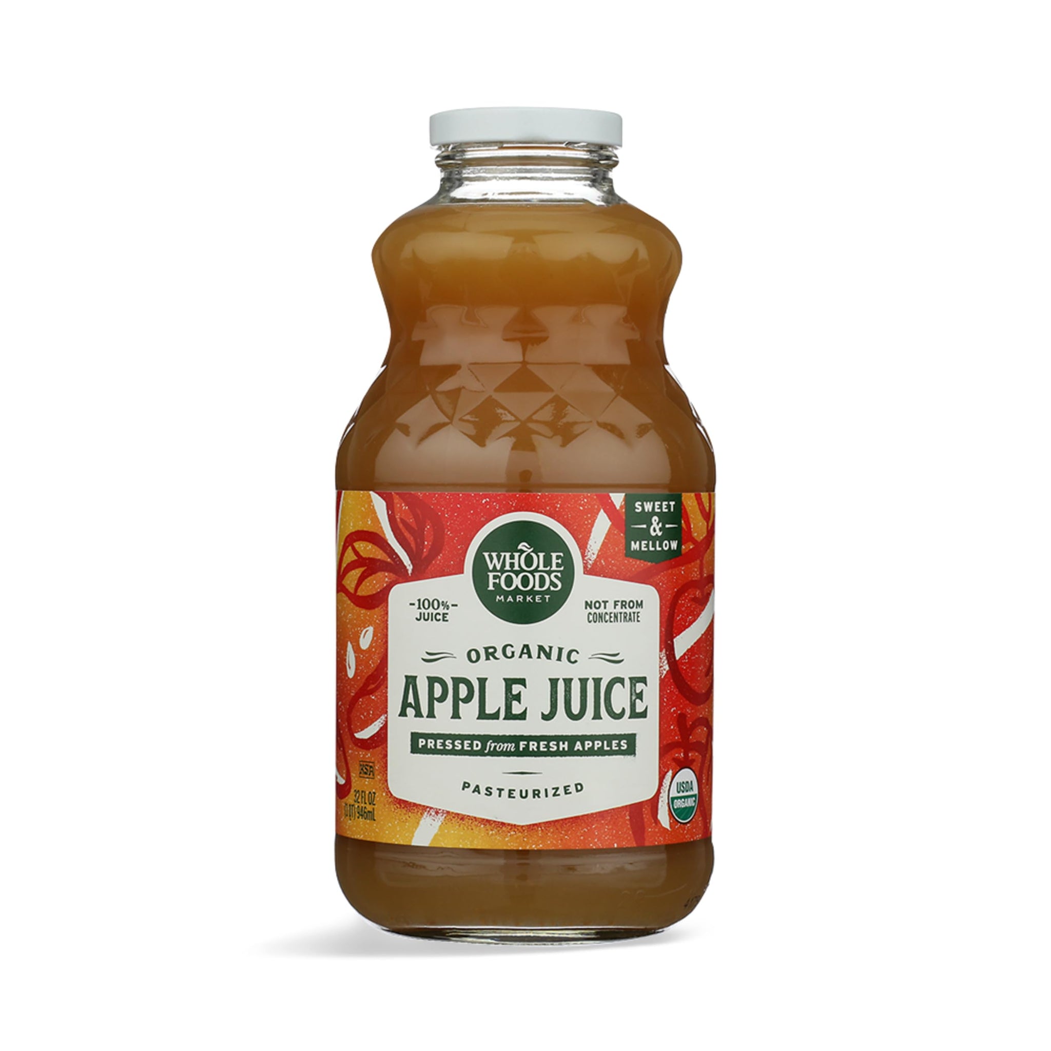 Whole Foods Market Organic Apple Juice, 32 FZ